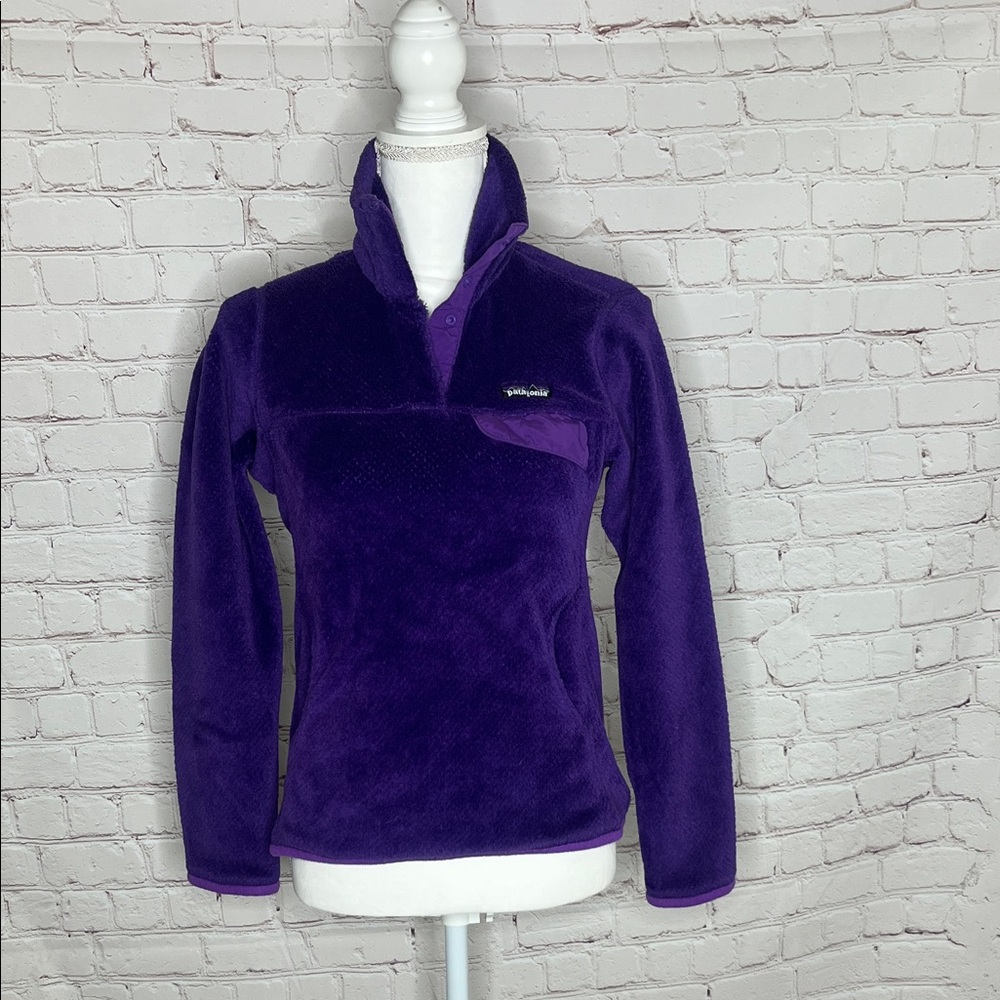 Patagonia Deep Purple Snap-T Fleece